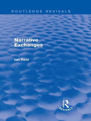 cover image of Narrative Exchanges (Routledge Revivals)